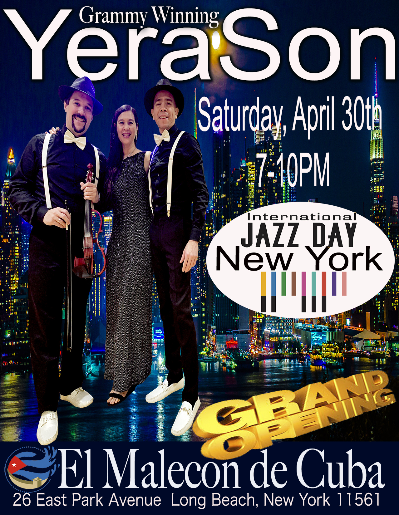 Cuban Music, Cuban Charanga, YeraSon, YeraSon Trio, Live Music, Afro Cuban